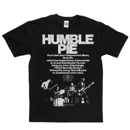Humble Pie Slam Bam Poster T-Shirt