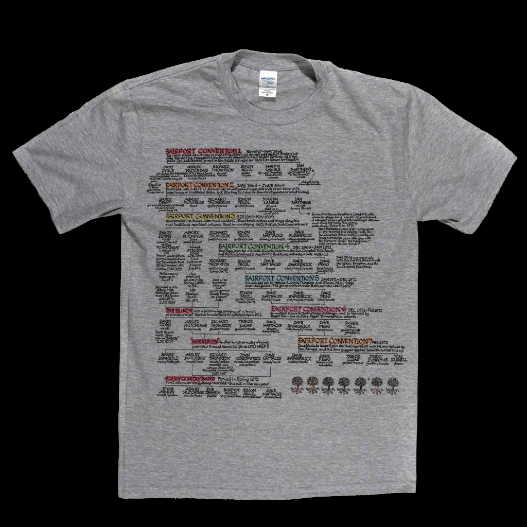 Fairport Convention History Of Fairport T Shirt