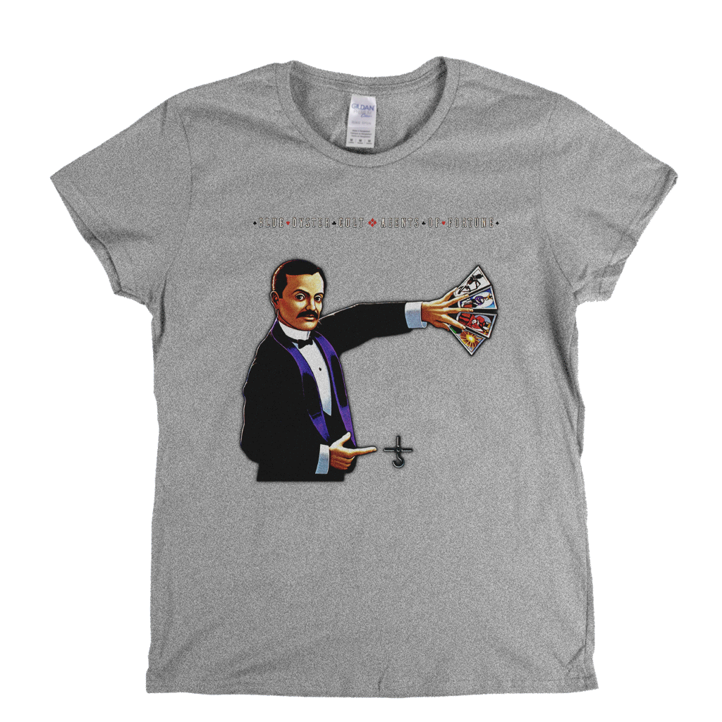 Blue Oyster Cult Agents Of Fortune Womens T-Shirt