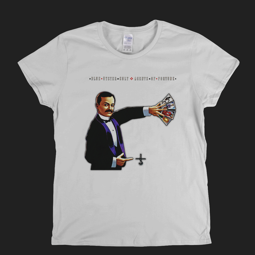 Blue Oyster Cult Agents Of Fortune Womens T-Shirt