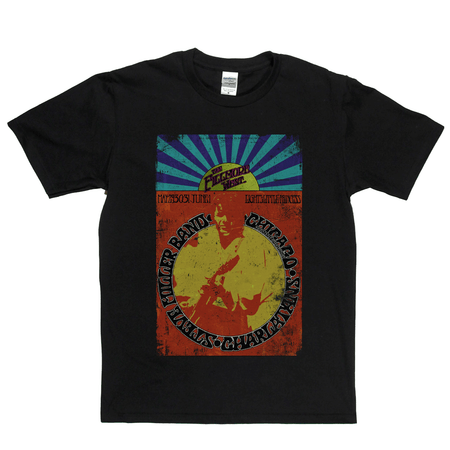 Steve Miller Band Fillmore West Poster T-Shirt