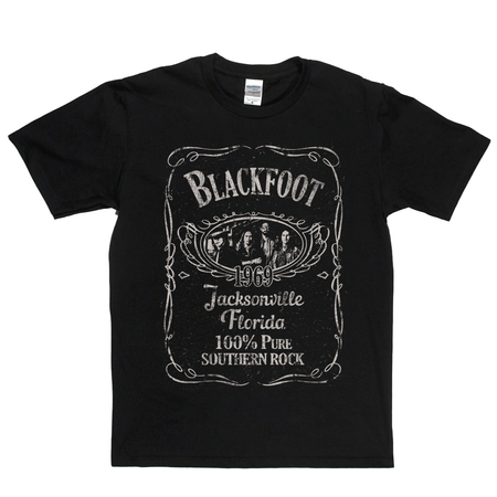 Blackfoot Liquor Label T-Shirt
