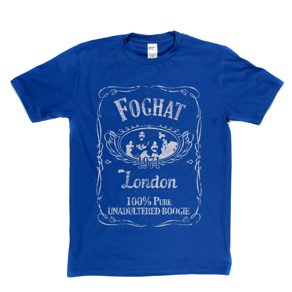 Foghat Liquor Label T-Shirt