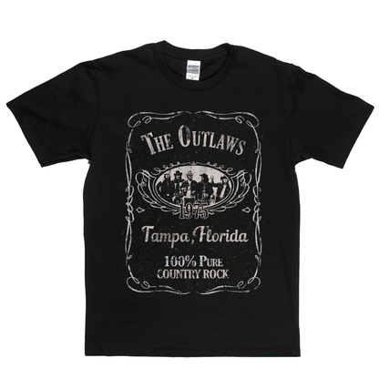 The Outlaws Liquor Label T-Shirt