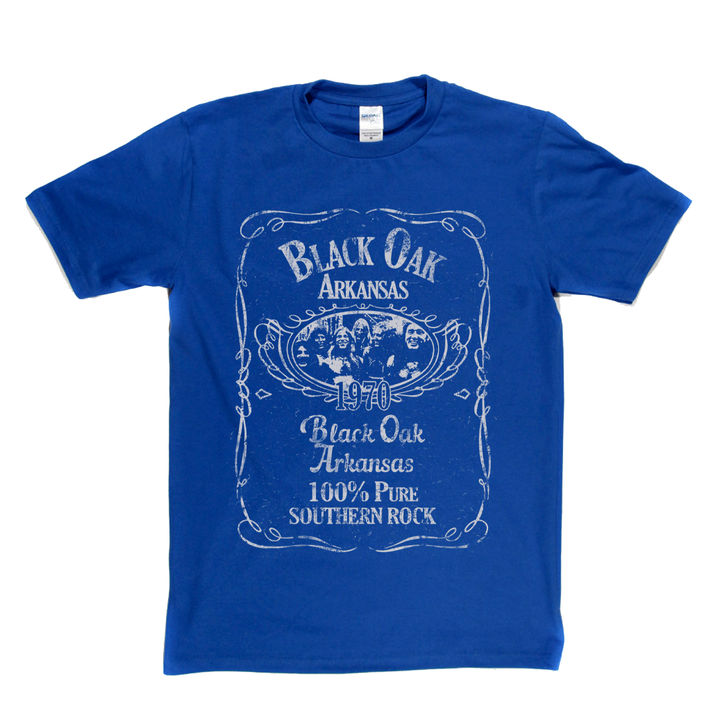Black Oak Arkansas Liquor Label TShirt