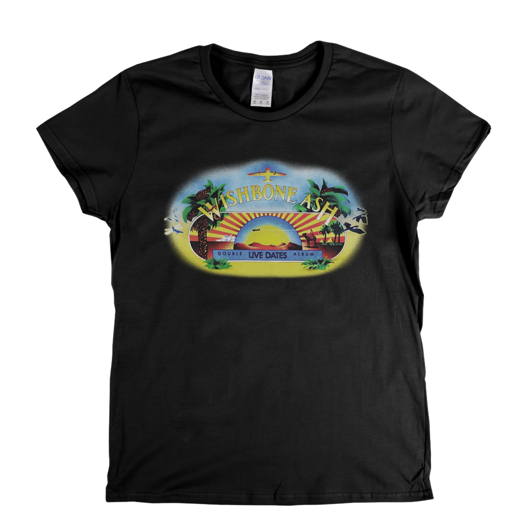 Wishbone Ash Live Dates Womens T-Shirt