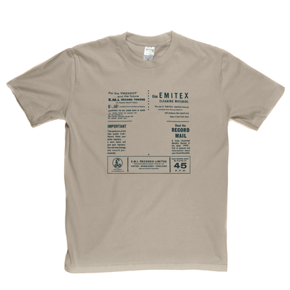 Parlophone Single Sleeve Back 1964 T-Shirt