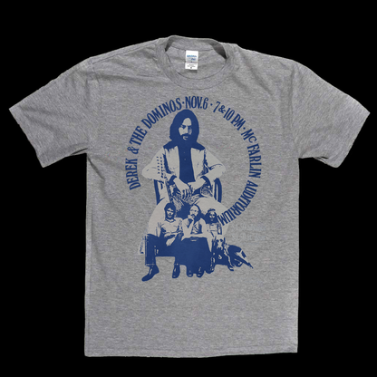 Derek And The Dominos Gig Poster T-Shirt