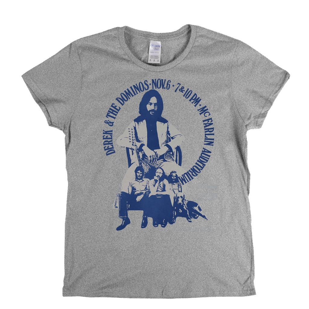 Derek And The Dominos Gig Poster Womens T-Shirt