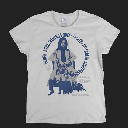 Derek And The Dominos Gig Poster Womens T-Shirt