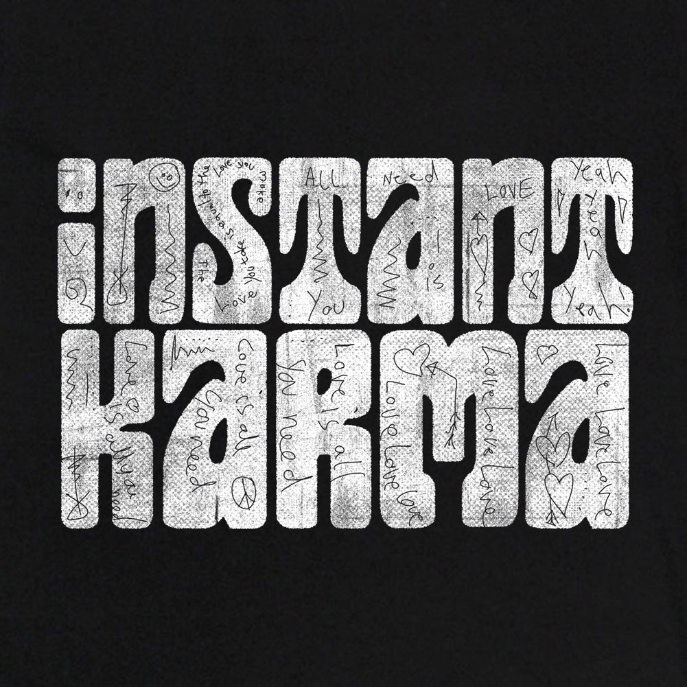 Instant Karma with Love Graffiti T-shirt