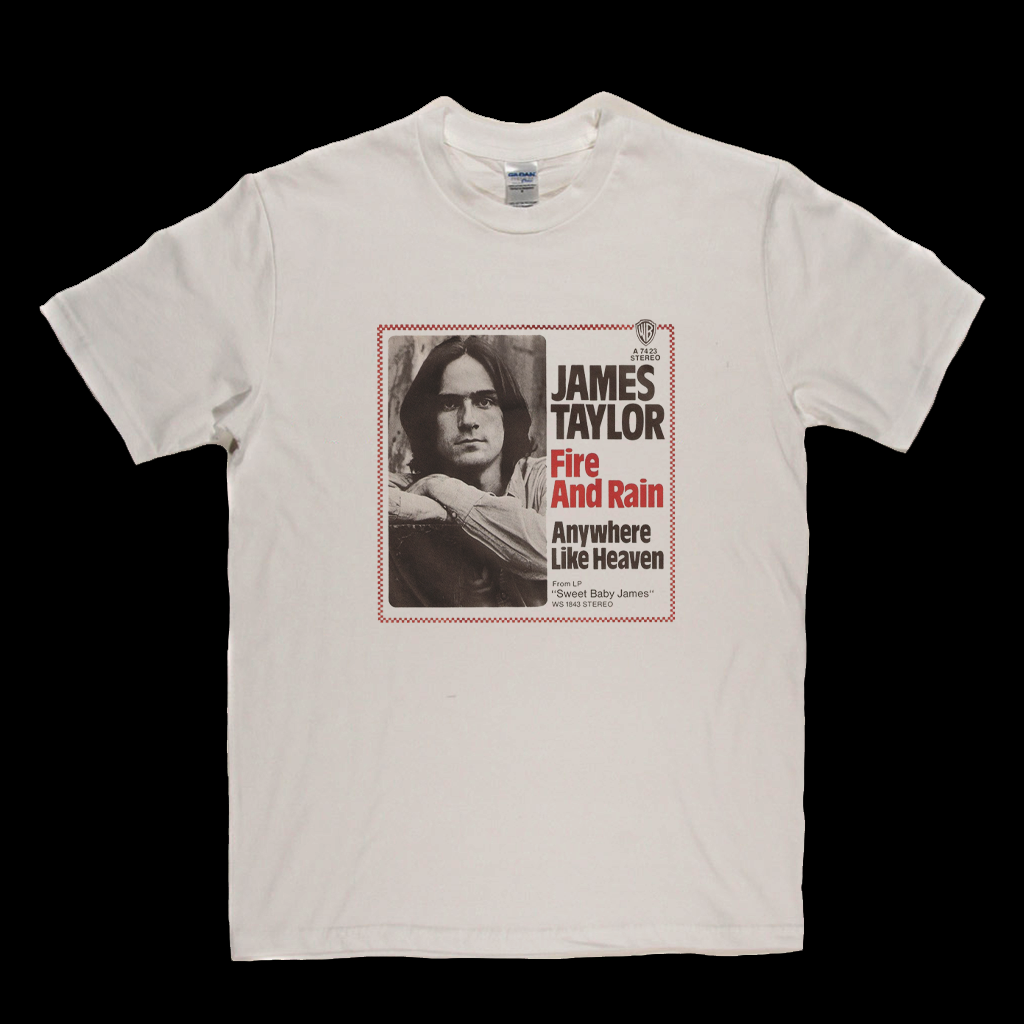 James Taylor Fire And Rain T-Shirt