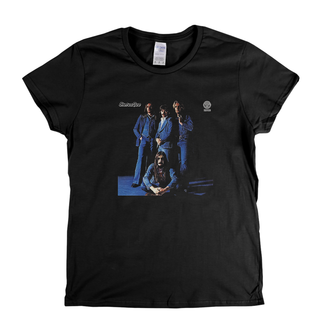 Status Quo Blue for You Womens T-Shirt
