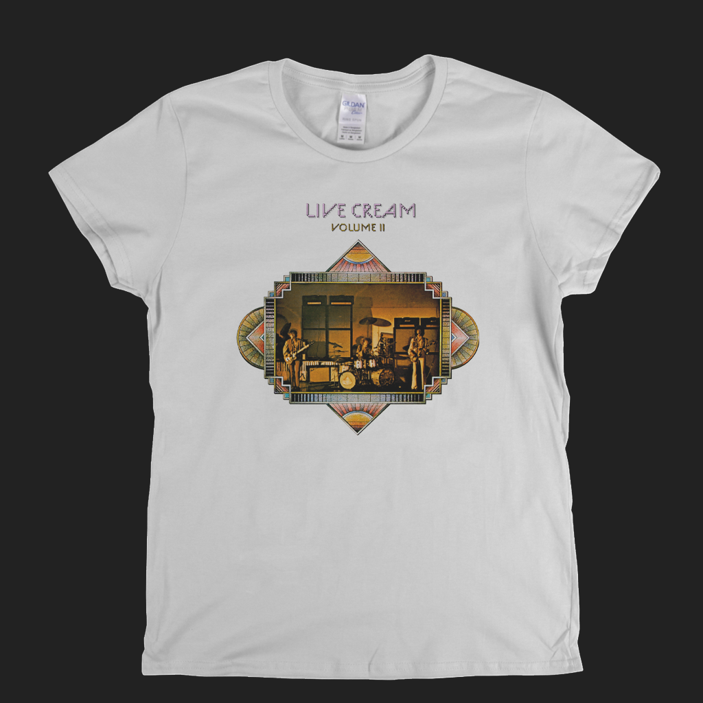 Cream - Live Cream Volume II Womens T-Shirt