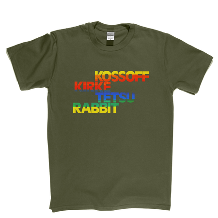 Kossoff Kirke Tetsu Rabbit Album T-Shirt