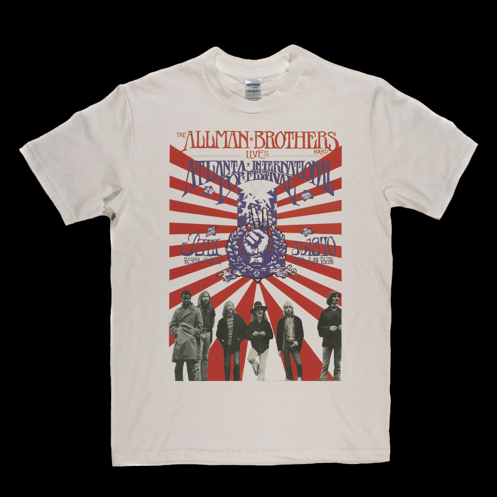 The Allman Brothers Live International Pop Festival T-Shirt