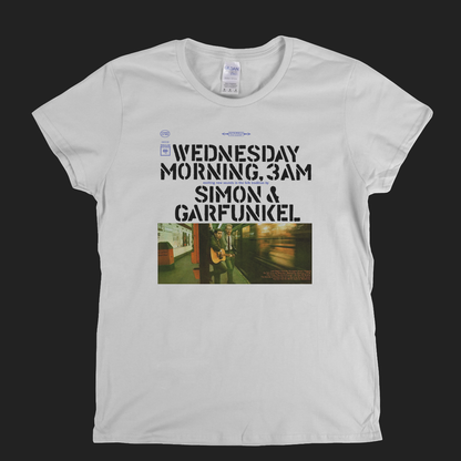 Simon And Garfunkel Wednesday Morning 3Am Womens T-Shirt