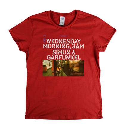 Simon And Garfunkel Wednesday Morning 3Am Womens T-Shirt