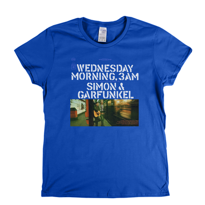 Simon And Garfunkel Wednesday Morning 3Am Womens T-Shirt