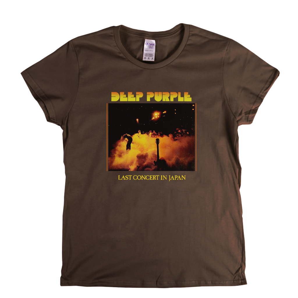 Deep Purple Last Concert In Japan Womens T-Shirt