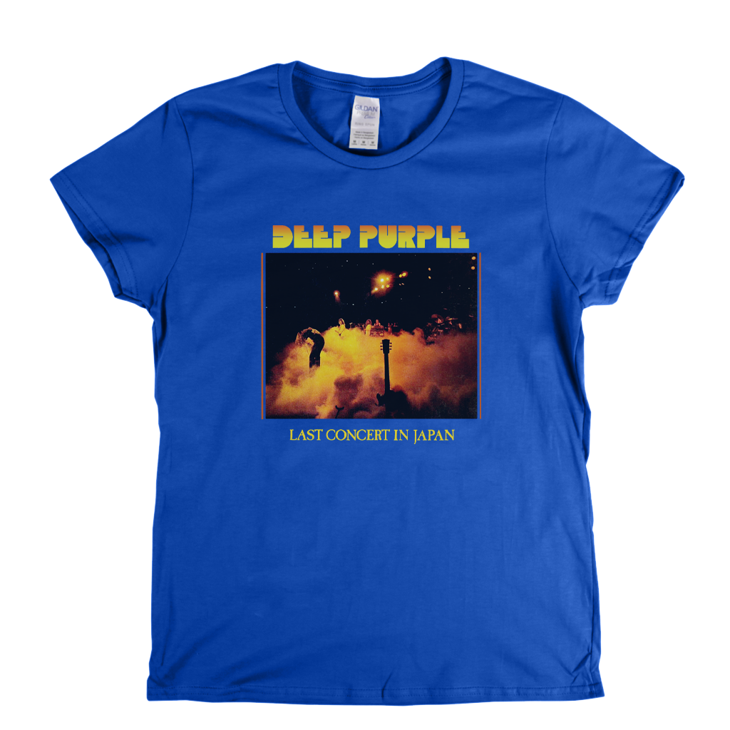 Deep Purple Last Concert In Japan Womens T-Shirt
