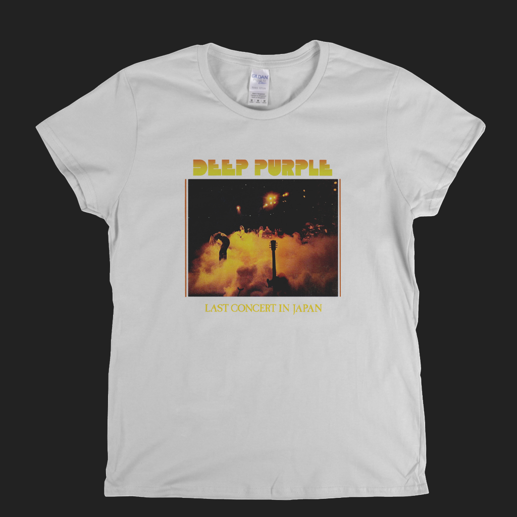 Deep Purple Last Concert In Japan Womens T-Shirt