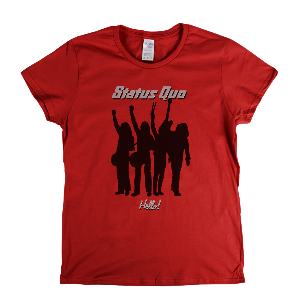 Status Quo Hello Womens T Shirt