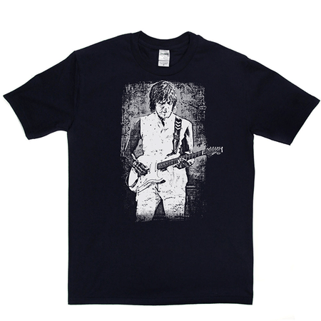 Jeff Beck Print T Shirt