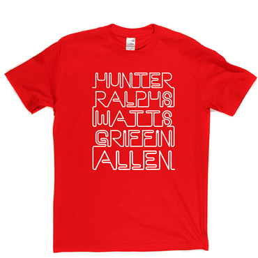 Mott the Hoople Line Up T-shirt