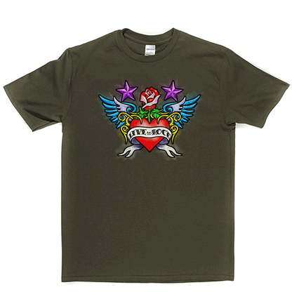 Live To Rock T Shirt