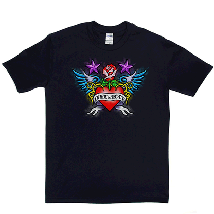 Live To Rock T Shirt