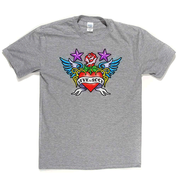 Live To Rock T Shirt