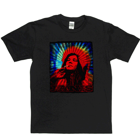 Janis Joplin Psychedelic T Shirt