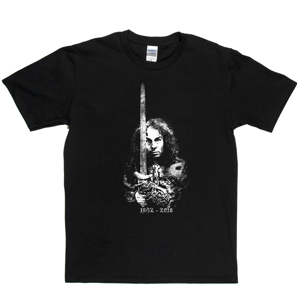 Ronnie james dio t shirt on sale