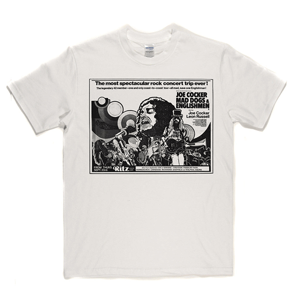 Joe Cocker Mad Dogs T Shirt