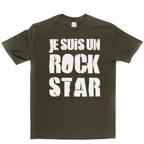 Je Suis Un Rock Star T Shirt