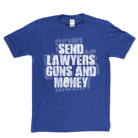 Warren Zevon - Send Lawyers Guns And Money T-shirt