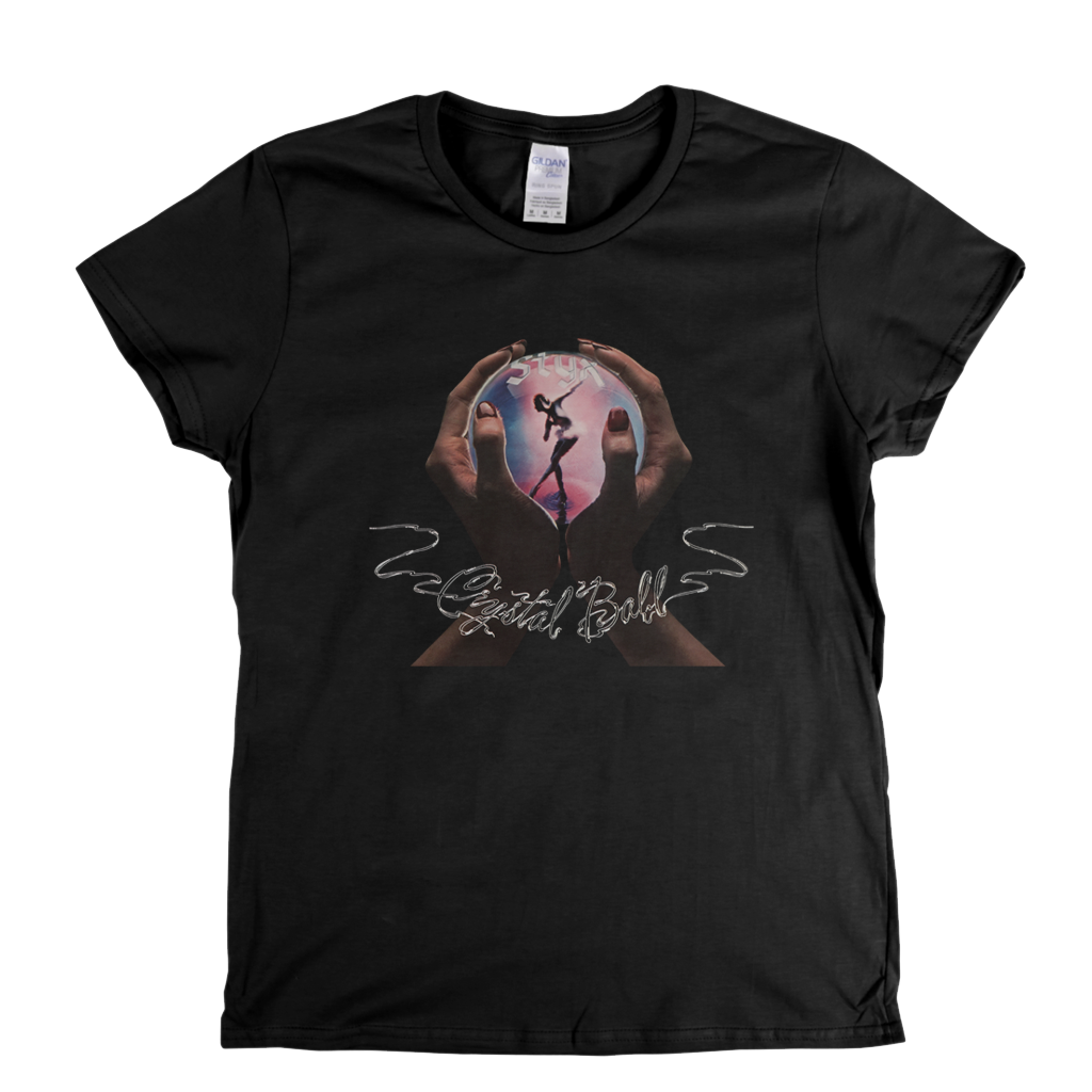 Styx Crystal Ball Womens T-Shirt