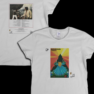 Mountain Climbing Front And Back Womens T-Shirt