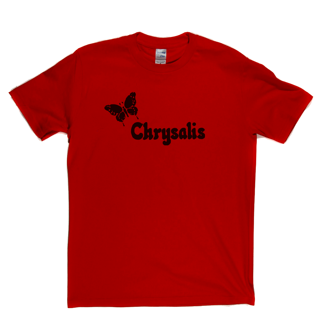 Chrysalis Butterfly Record Logo T-Shirt