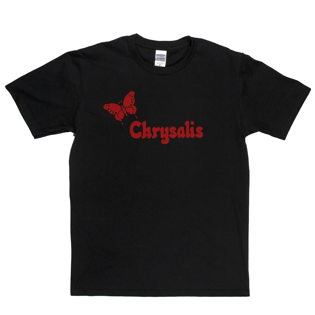 Chrysalis Butterfly Record Logo T-Shirt