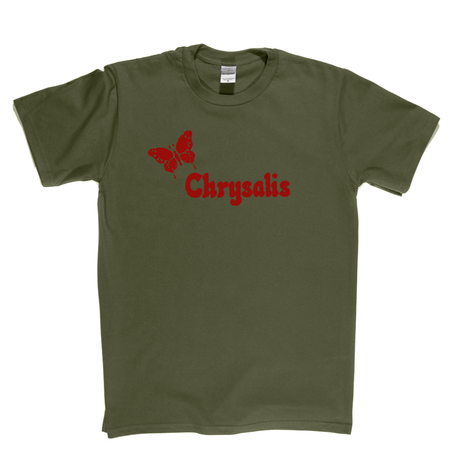 Chrysalis Butterfly Record Logo T-Shirt