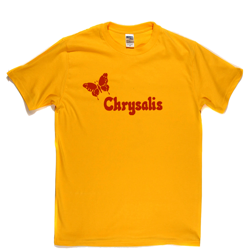 Chrysalis Butterfly Record Logo T-Shirt