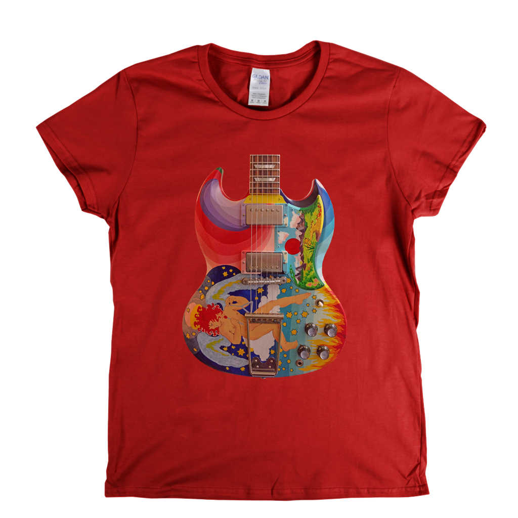 The Fool Guitar Womens T-Shirt