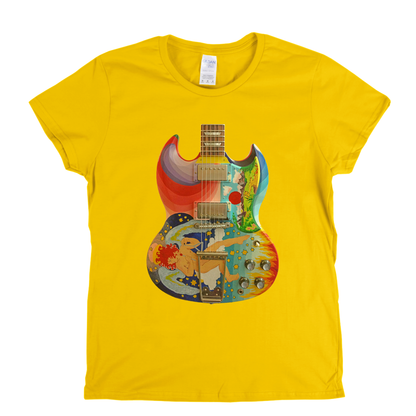 The Fool Guitar Womens T-Shirt
