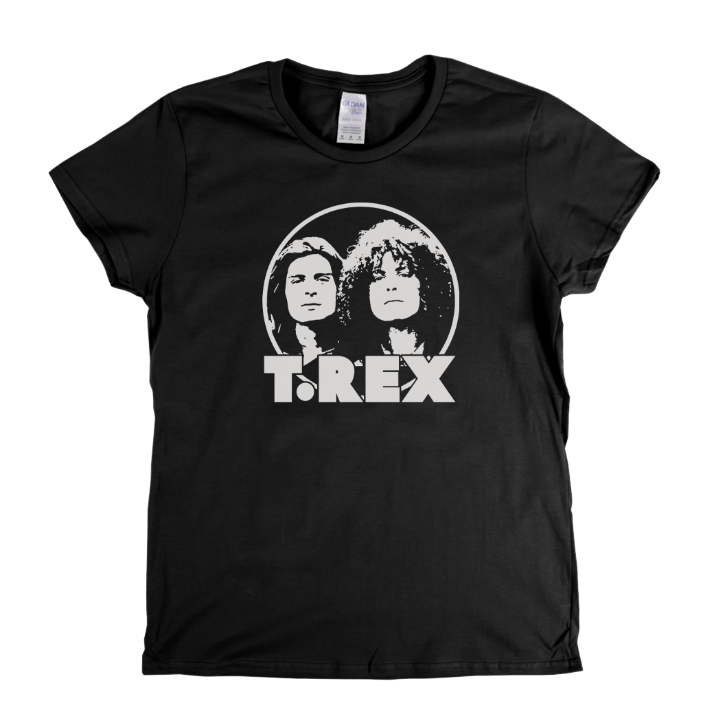 T Rex Marc And Mickey Womens T-Shirt