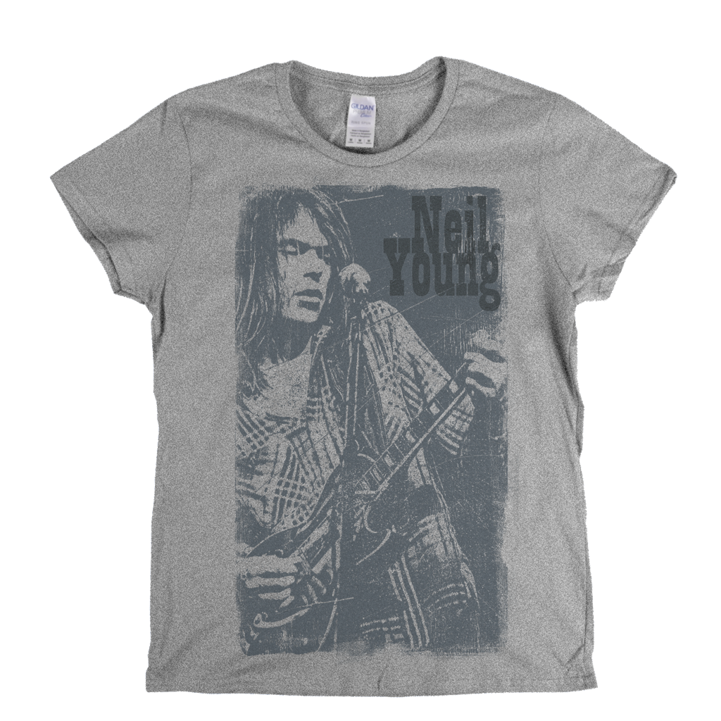 Neil Young Live Womens T-Shirt