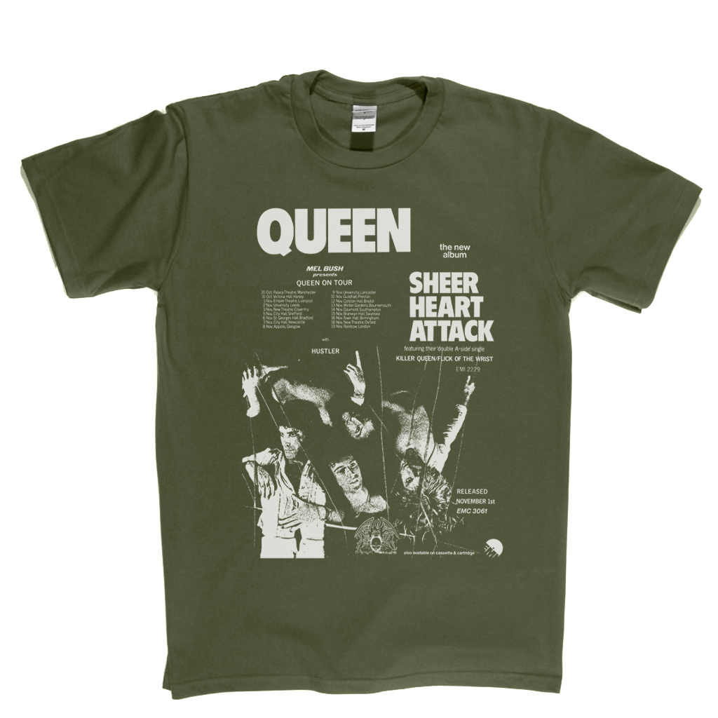 Queen Sheer Heart Attack Poster T-Shirt