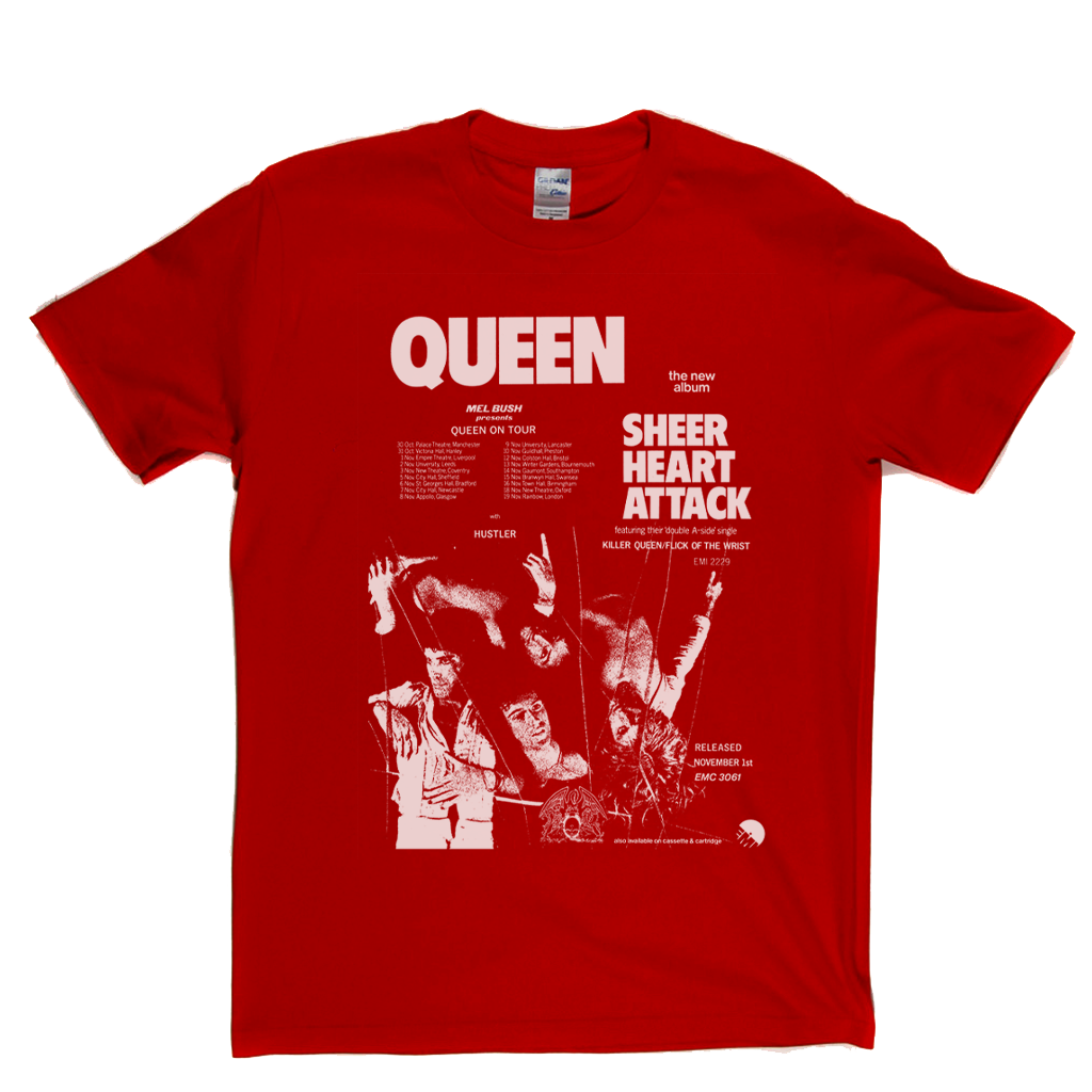 Queen Sheer Heart Attack Poster T-Shirt