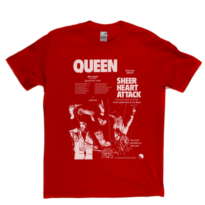 Queen Sheer Heart Attack Poster T-Shirt